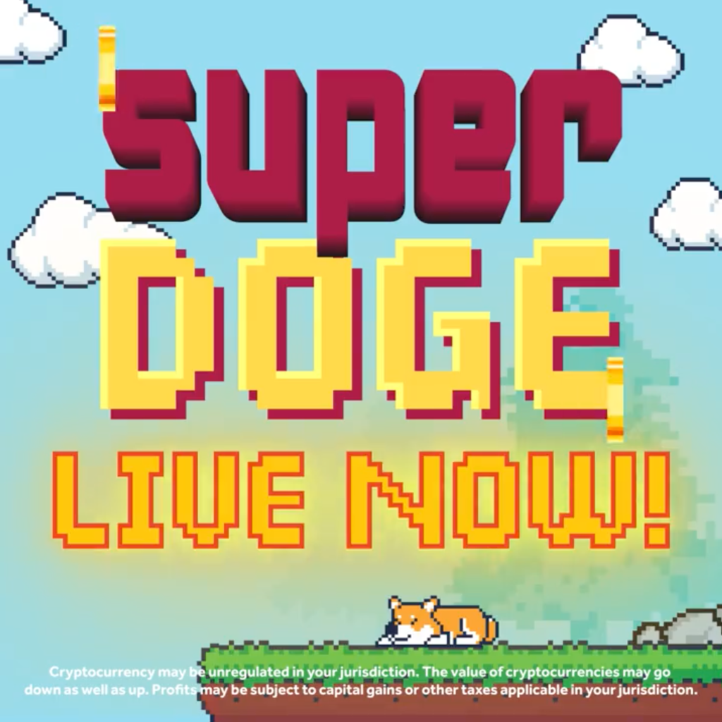 Tamadoge Releases Super Doge – Its First Play-to-Earn Arcade Game
