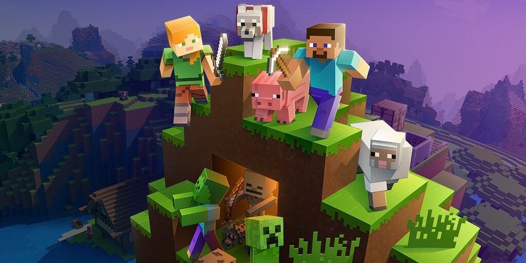 'Minecraft' Cracked Down on Crypto and NFTs—But Worldcoin Integration Is Fine, Microsoft Says